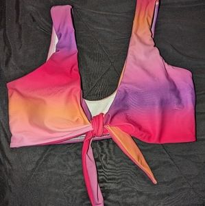 Pink Lily - Create Your Own Sunshine Sunset Ombre Swimsuit Top